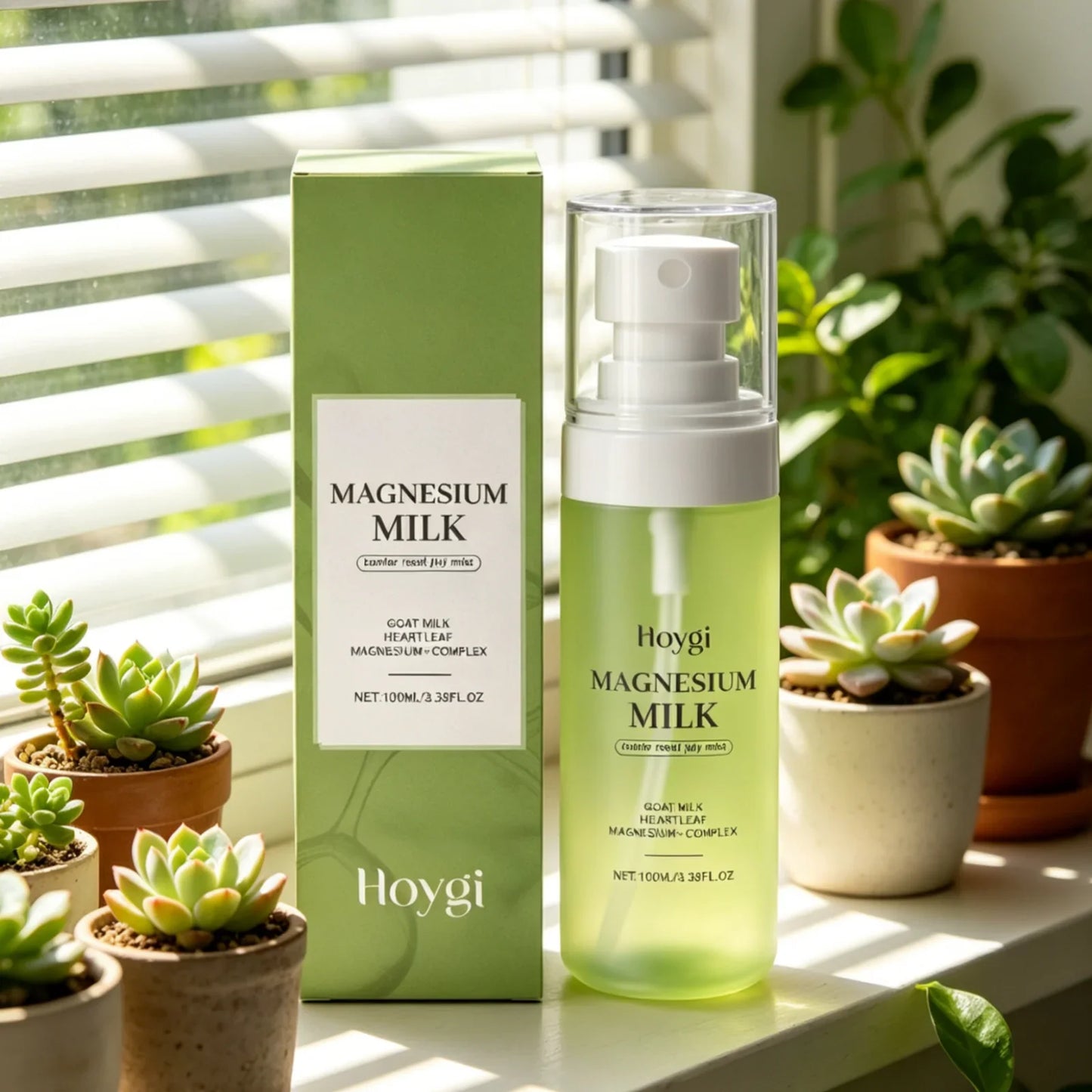 Hoygi Magnesium Milk Mist – Soothing Facial Toner Spray 100ml