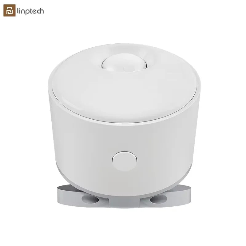 Linptech Smart Human Body Presence Sensor 6M 180° Induction Infrared Pyroelectric Sensor Static Human Body Sensor For Xiaomi APP Peaceful Pleasures Health and Wellness 1 piece