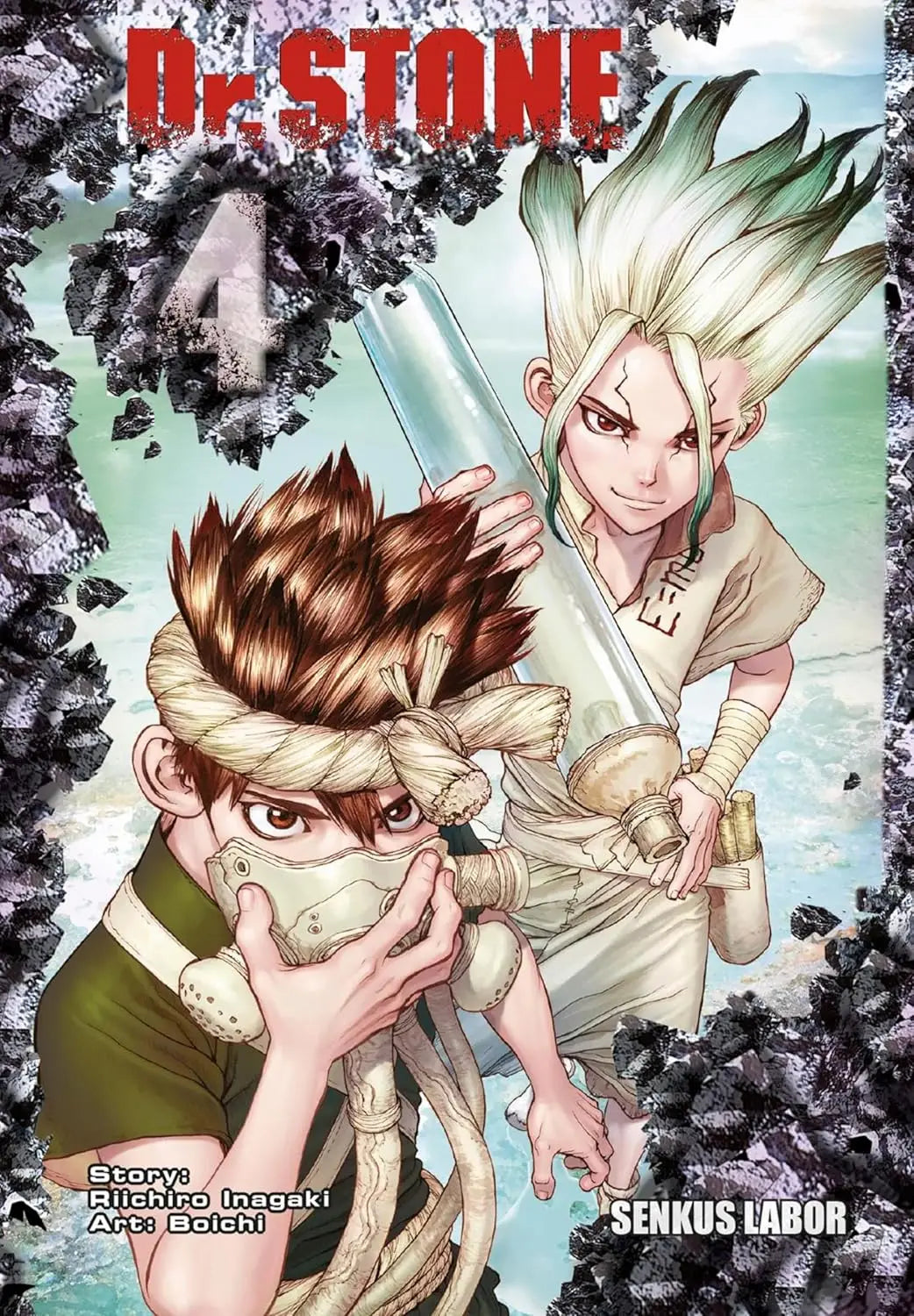 Dr. Stone Anime Canvas Wall Art Poster | Retro Graffiti Fan Gift