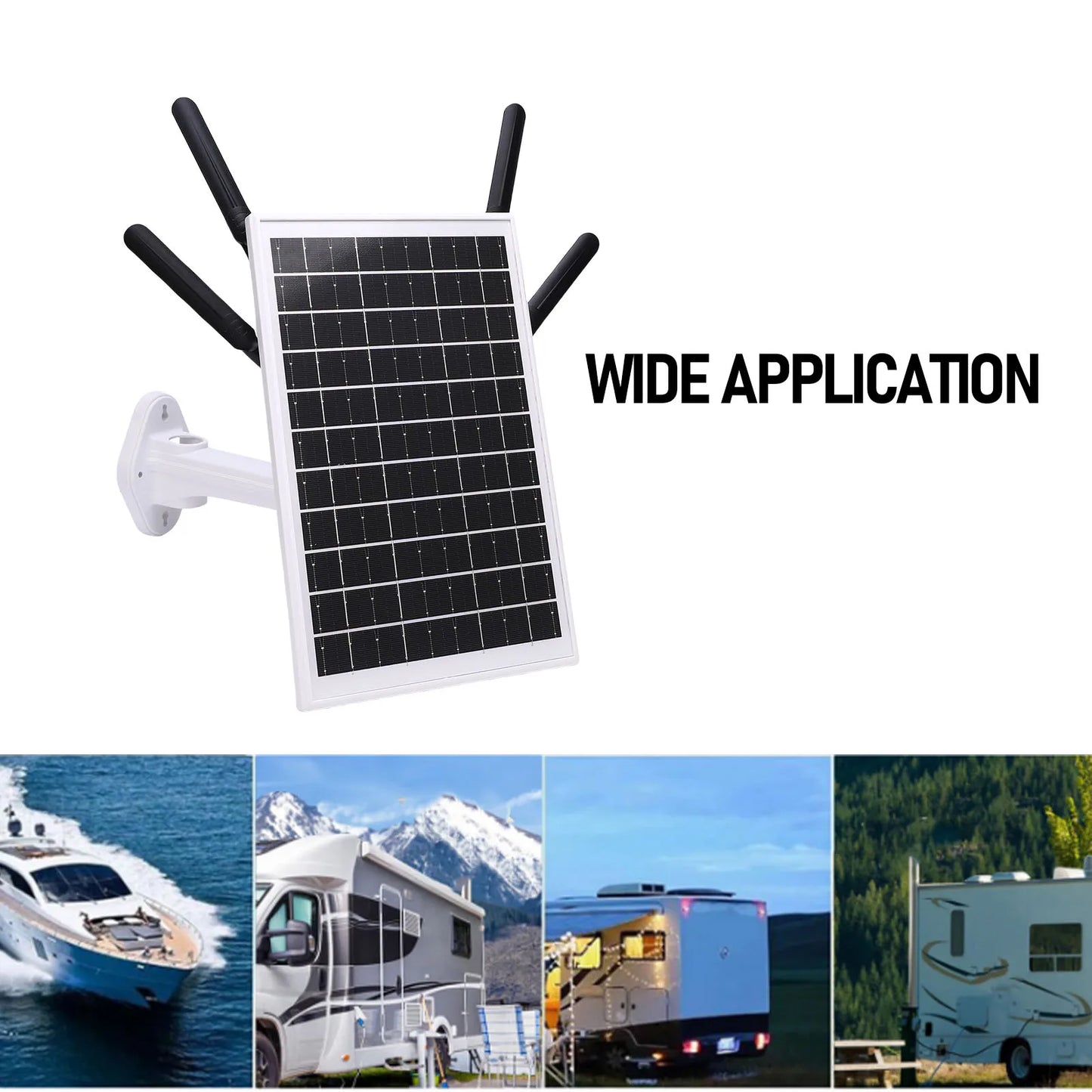 Solar 4G LTE Router 18000mAh IP66 Waterproof 300Mbps | Camping RV