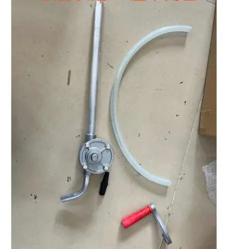 Hand Pump Crank Oil Diesel Barrel Aluminum Transfer Multimeter