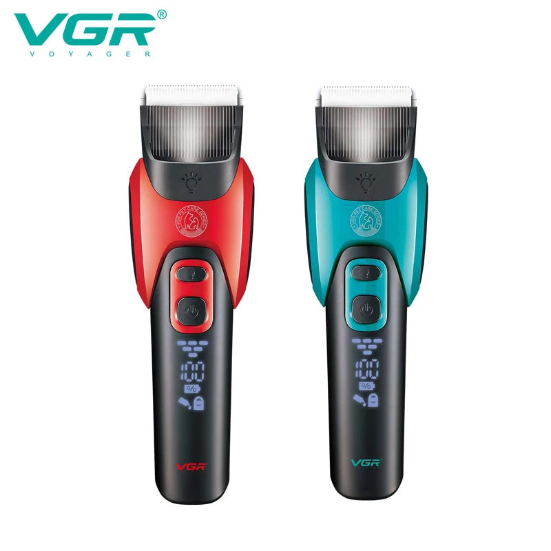 VGR 208 Pet Shaver Sharp Blade Deep Cleaning Hair Trimmer Safe and Reliable USB Pet Hair Removal Electric Push Cutting Razor Peaceful Pleasures Health and Wellness