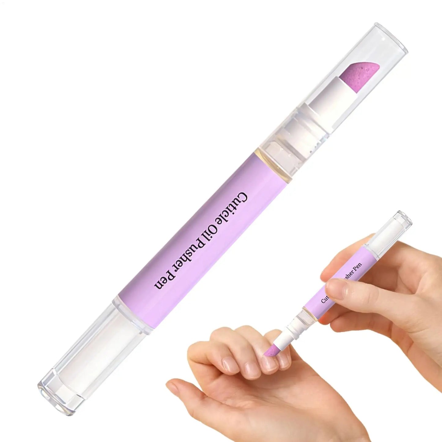 Cuticle Oil Pen with Ceramic Tip – Nail Care & Cuticle Pusher