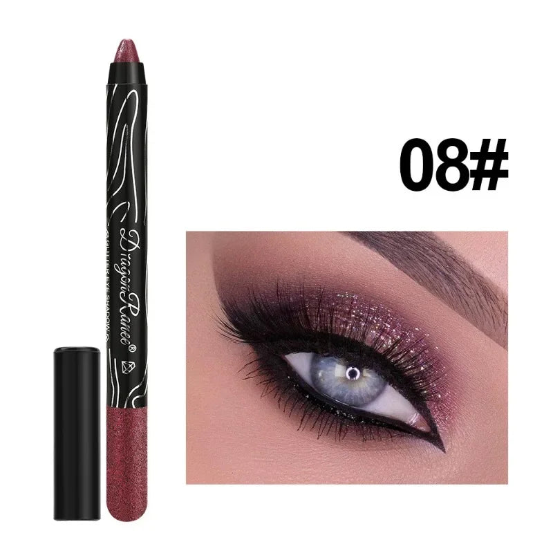 Waterproof Pearlescent Eyeshadow Pencil | Glitter Shimmer Stick