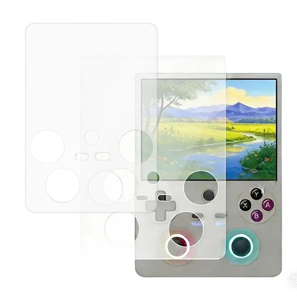 For Anbernic RG477V Screen Tempered Glass Protective Film Shockproof And Scratch-Resistant Gaming Console Accessories Peaceful Pleasures Health and Wellness A