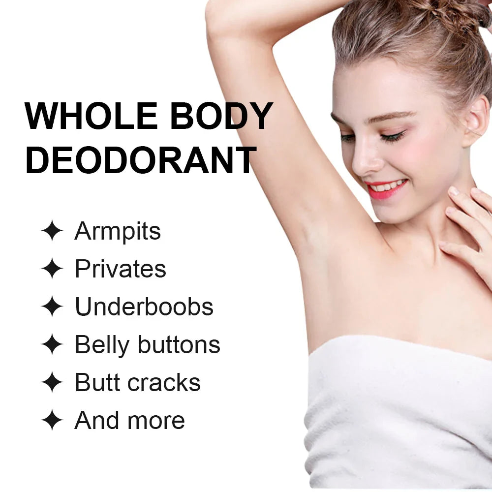 72-Hour Fruit Scented Body Deodorant Cream – Aluminum-Free