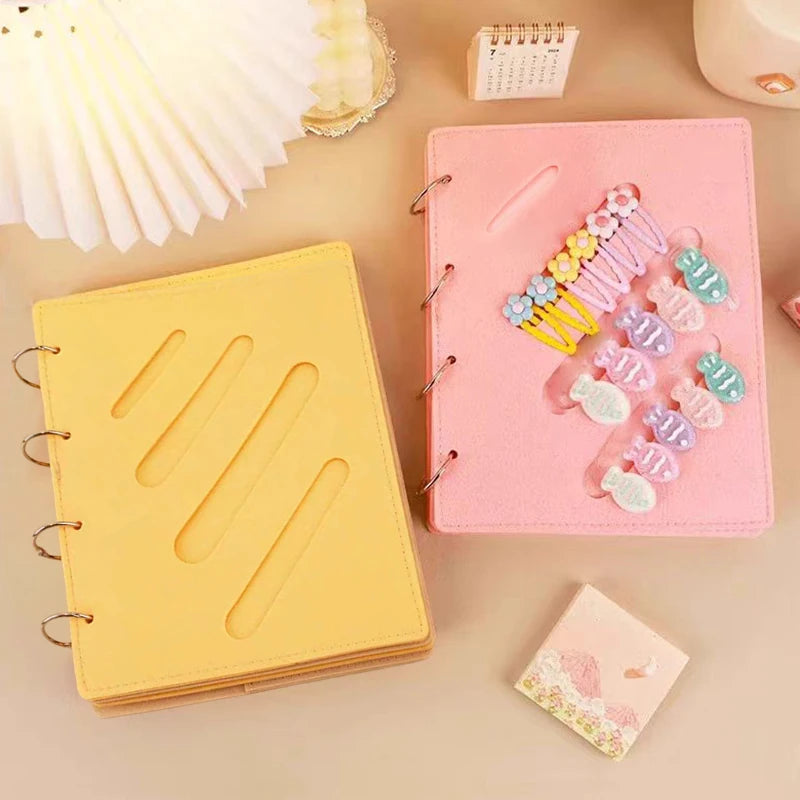 Hair Bows Organizer Book | Large Capacity Clip & Headband Holder