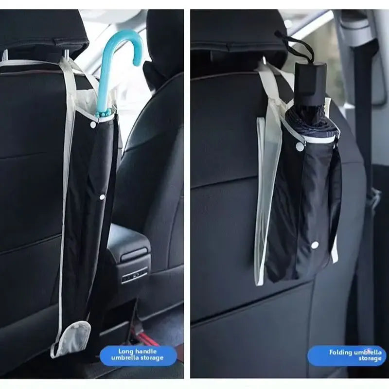 Car Umbrella Storage Bag – Waterproof, Foldable, Holds 3