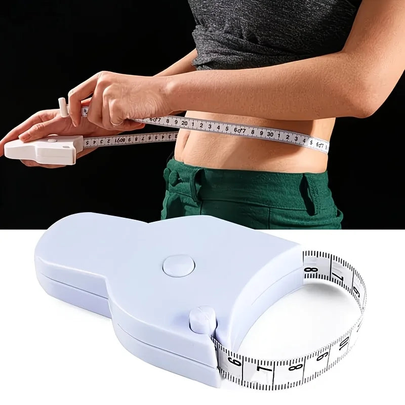 Portable Fitness Telescopic Health Tape Measure Handle Torch Y-shaped