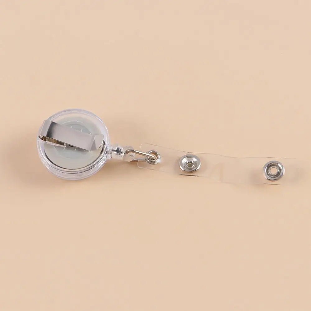 Clips Nurse Doctor Students Card Name Card Holder Nurse Badge Holder Retractable Badge Reel ID Card Clips Hospital Badge Holder Peaceful Pleasures Health and Wellness
