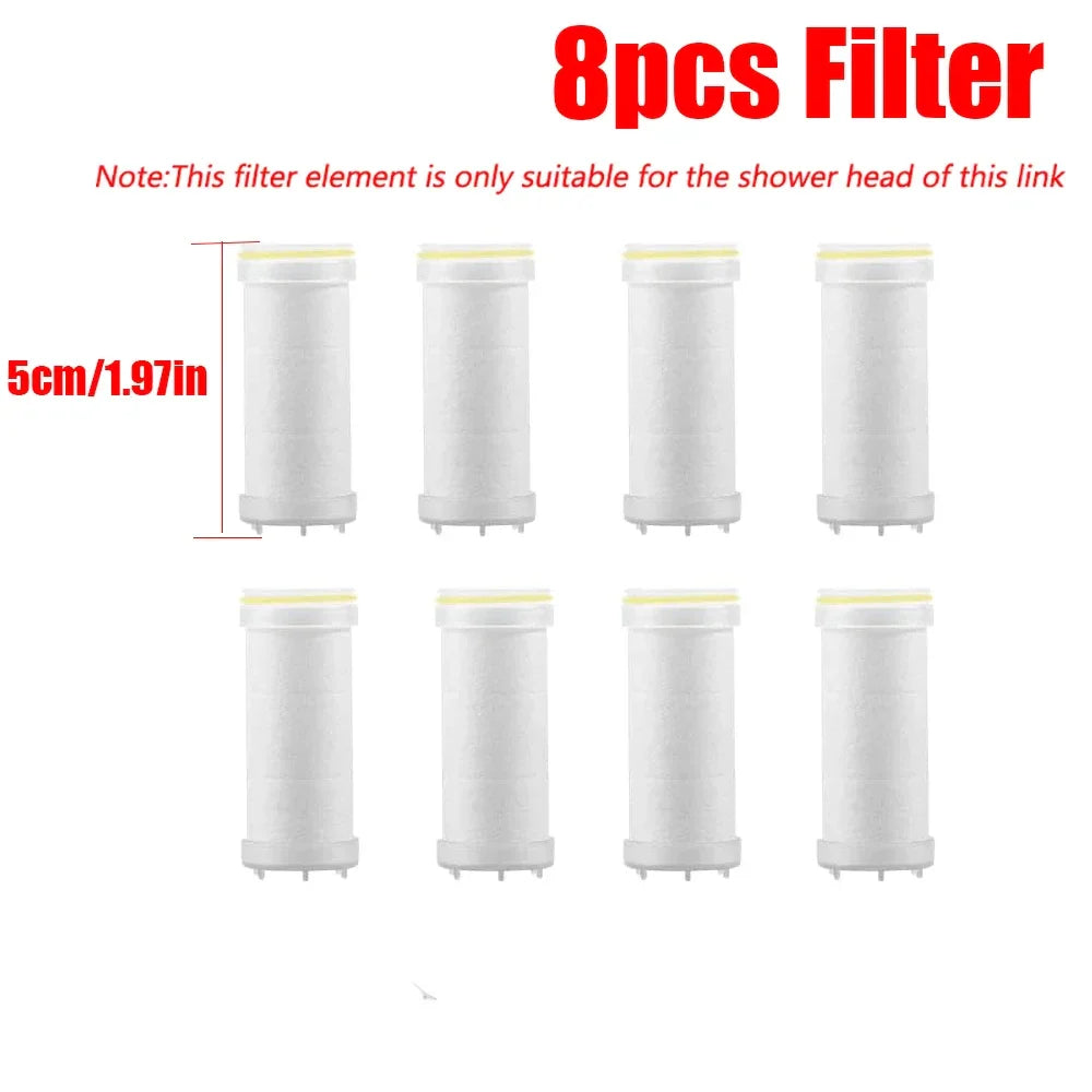 4-Mode High Pressure Self-Cleaning Shower Head with Filter