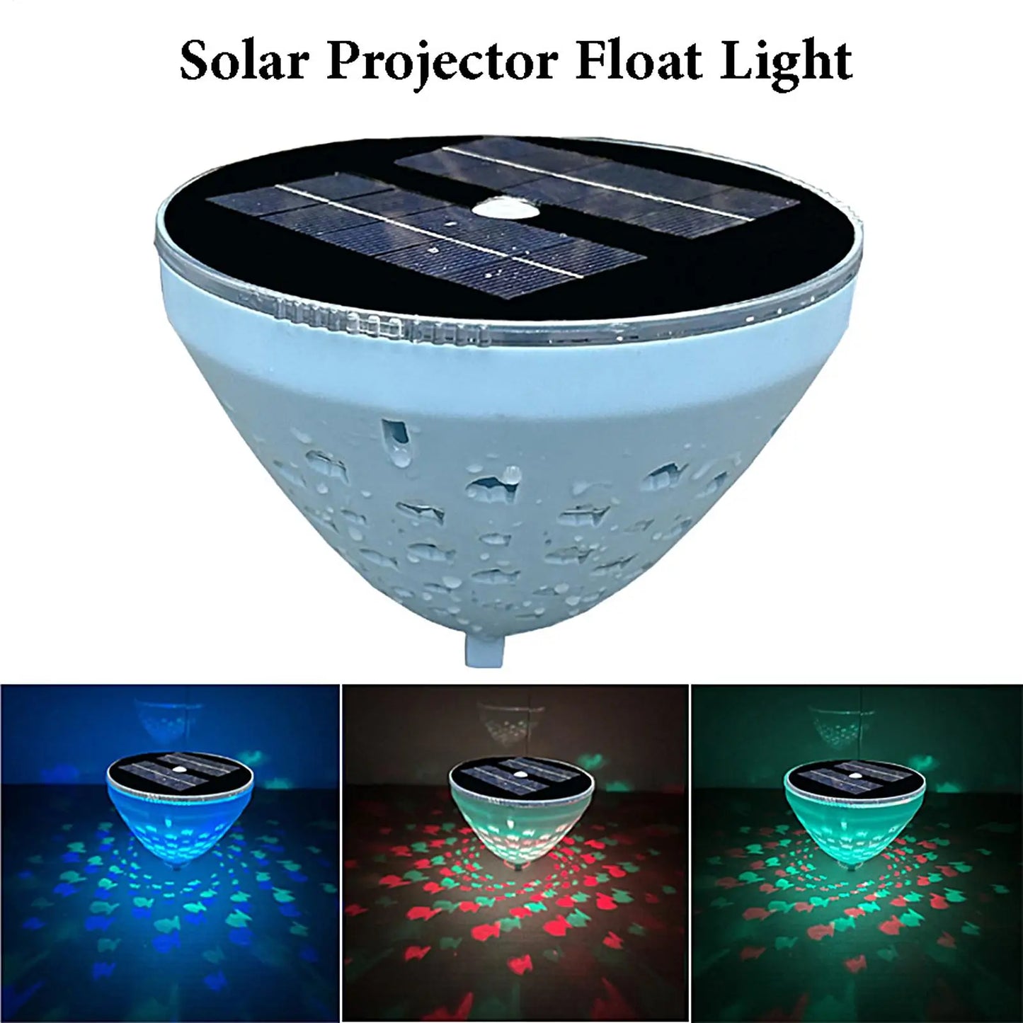 Floating Pool Lights LED Multi-Mode Waterproof Dynamic Solar Lights For Pool For Indoor Home Bathtub Hot Tub Swimming Ground Peaceful Pleasures Health and Wellness