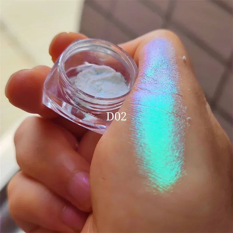 Holographic Duochrome Eyeshadow | MultiChrome Shifting Pigment