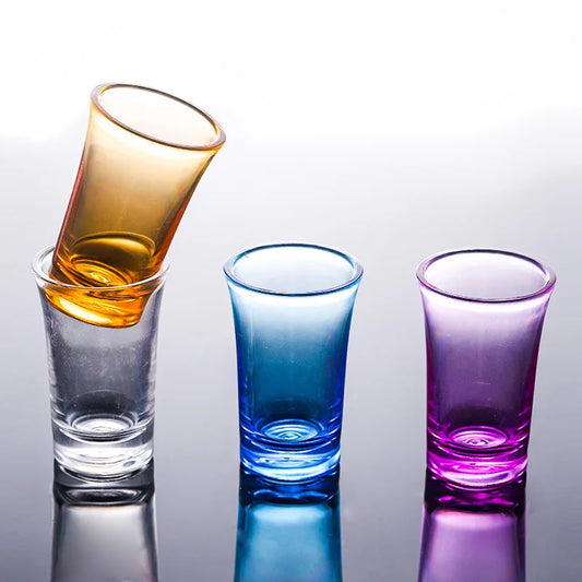 Plastic Bullet Shot Glasses Set | Party & Bar Drinkware 1-4 Pcs Shot Glass Set Peaceful Pleasures Health and Wellness