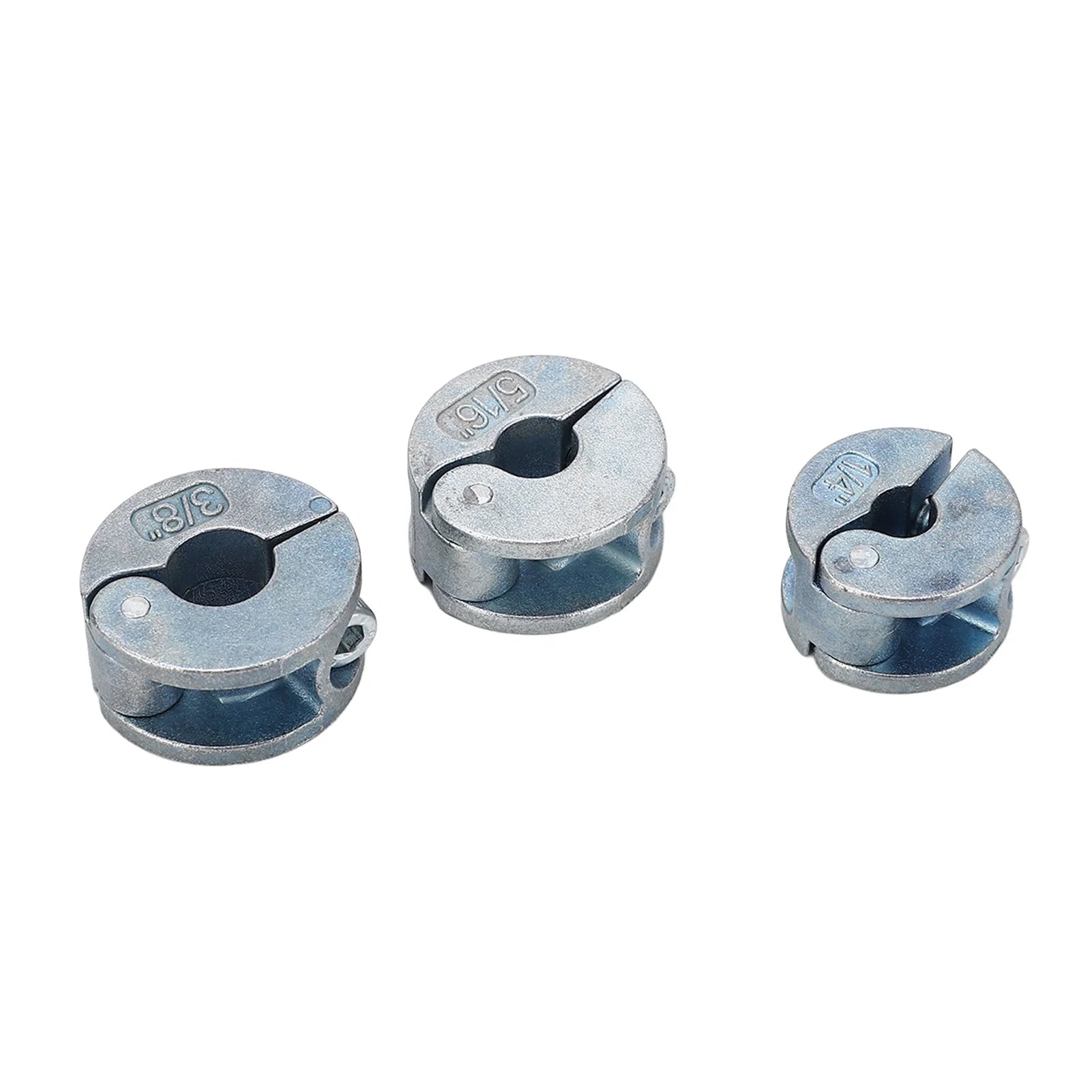 Drill Bit Stopper Collars Zinc Alloy Drilling Depth Stop Rings with Hex Wrench Open Type Open Drill Stop Rings Peaceful Pleasures Health and Wellness