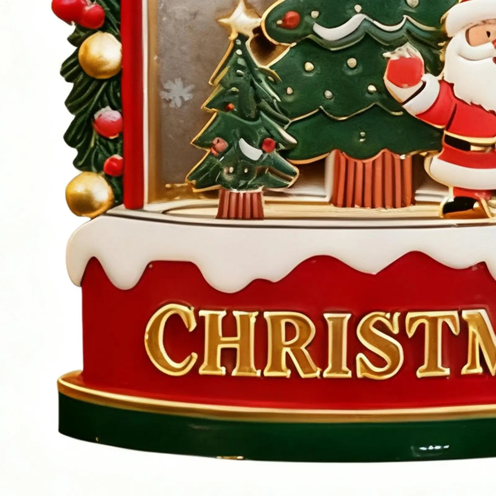 Christmas Quicksand Fridge Magnets – Festive Metal Decal Ornament Fridge Magnet Ornament Peaceful Pleasures Health and Wellness