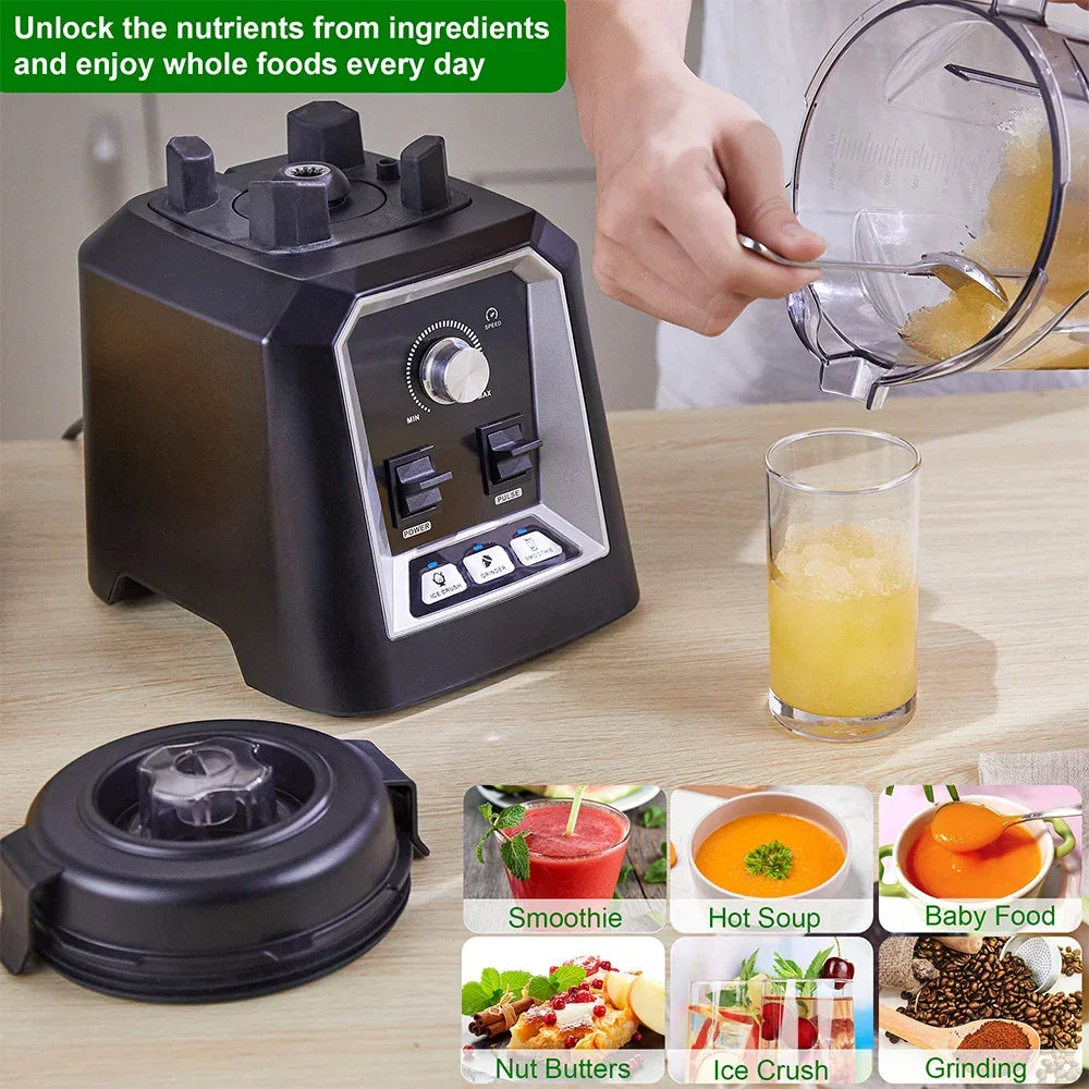 BioloMix 2L Professional Blender – Auto Programs, BPA-Free, Ice Crush Blender BioloMix