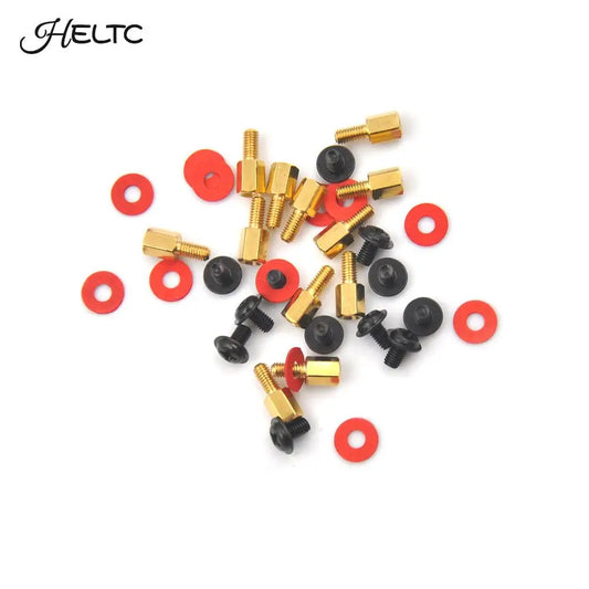 12-Piece Motherboard Standoffs, Screws & Washers Kit | M3 Motherboard Mounting Kit Peaceful Pleasures Health and Wellness