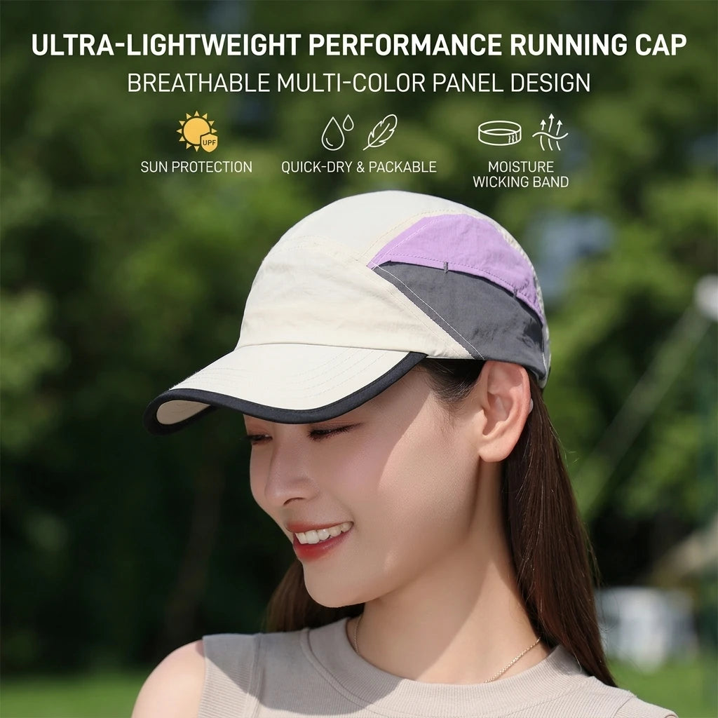 Quick Dry Baseball Cap For Outdoor Sports Hiking Hat With Waterproof Feature And Sun Protect Peaceful Pleasures Health and Wellness