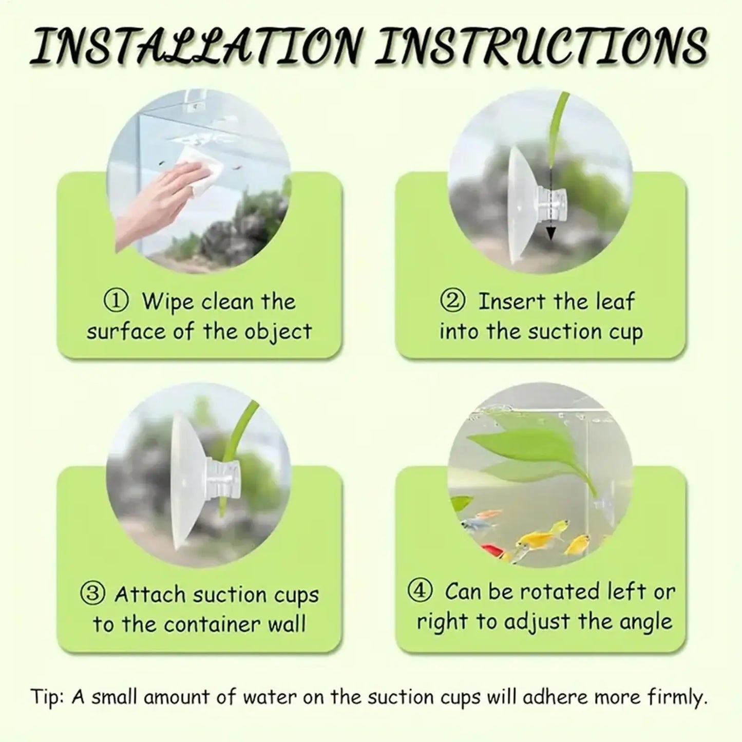 Leaf Suction Cup Basking Perch for Frogs, Geckos & Reptiles