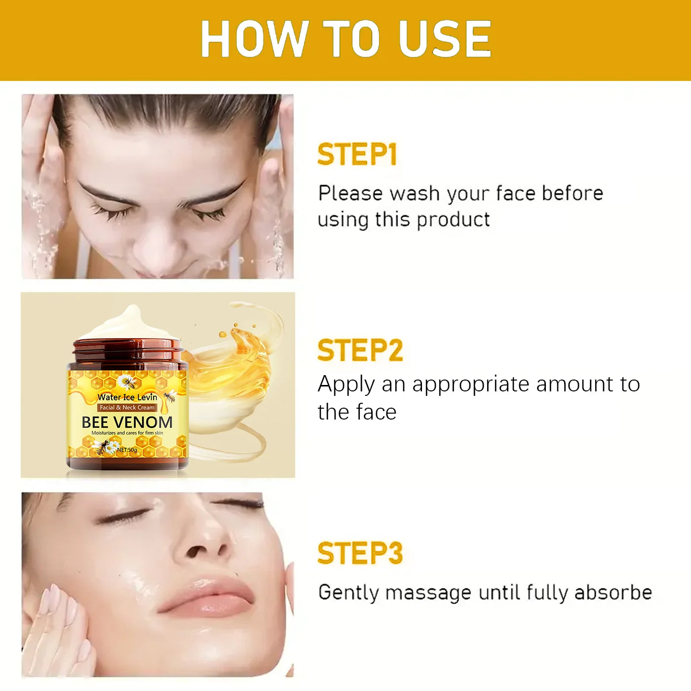 Bee Venom Face Cream – Brighten Skin & Fade Dark Spots Brightening Face Cream Peaceful Pleasures Health and Wellness