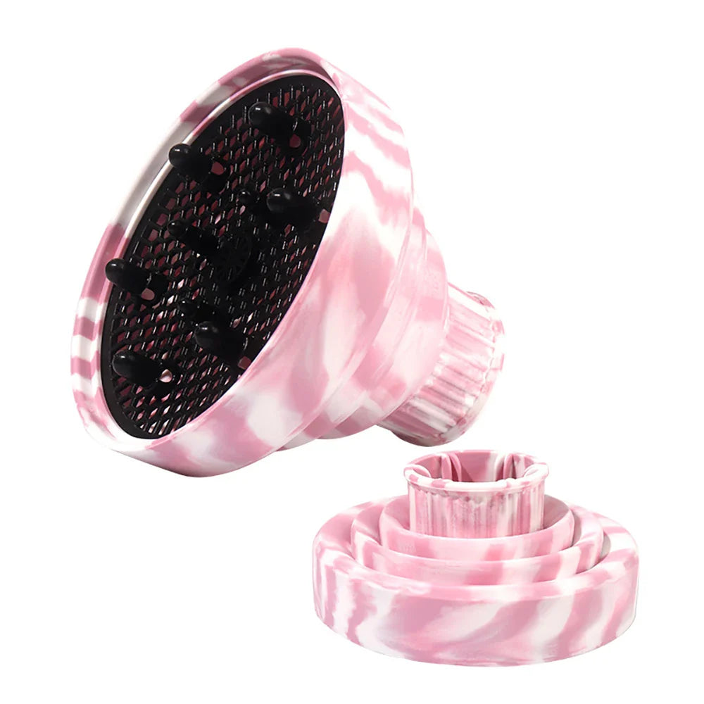 Silicone Hair Dryer Hood Diffuser – Universal Fit Attachment
