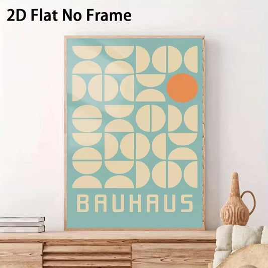 Modern Abstract Canvas Wall Art Print | Home Decor Poster Abstract Canvas Print Peaceful Pleasures Health and Wellness G4252 30x40cm Wood Framed