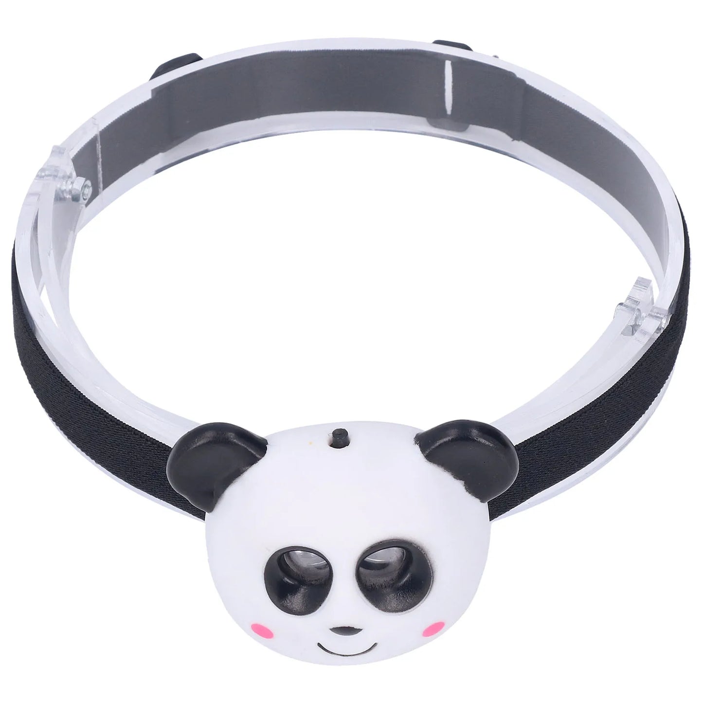 Kids Cartoon Headlamp Cartoon 10000H White Light Portable 2 Modes LED Animal Headlight Button for Children Peaceful Pleasures Health and Wellness Default Title