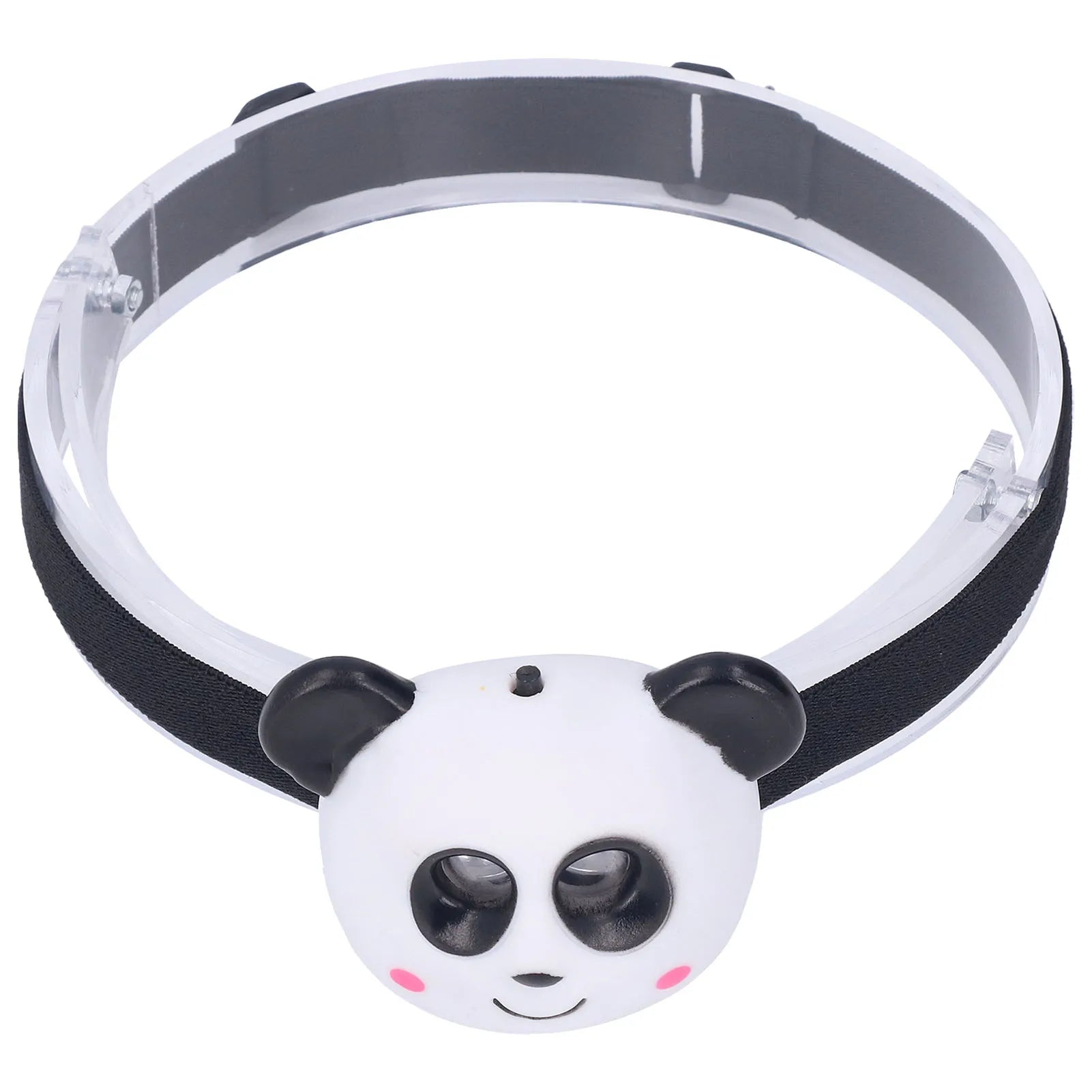 Kids Cartoon Headlamp Cartoon 10000H White Light Portable 2 Modes LED Animal Headlight Button for Children Peaceful Pleasures Health and Wellness Default Title