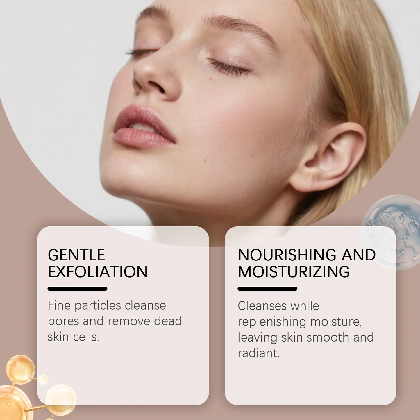 Vanilla Coffee Face Scrub – Deep Cleansing & Oil Control