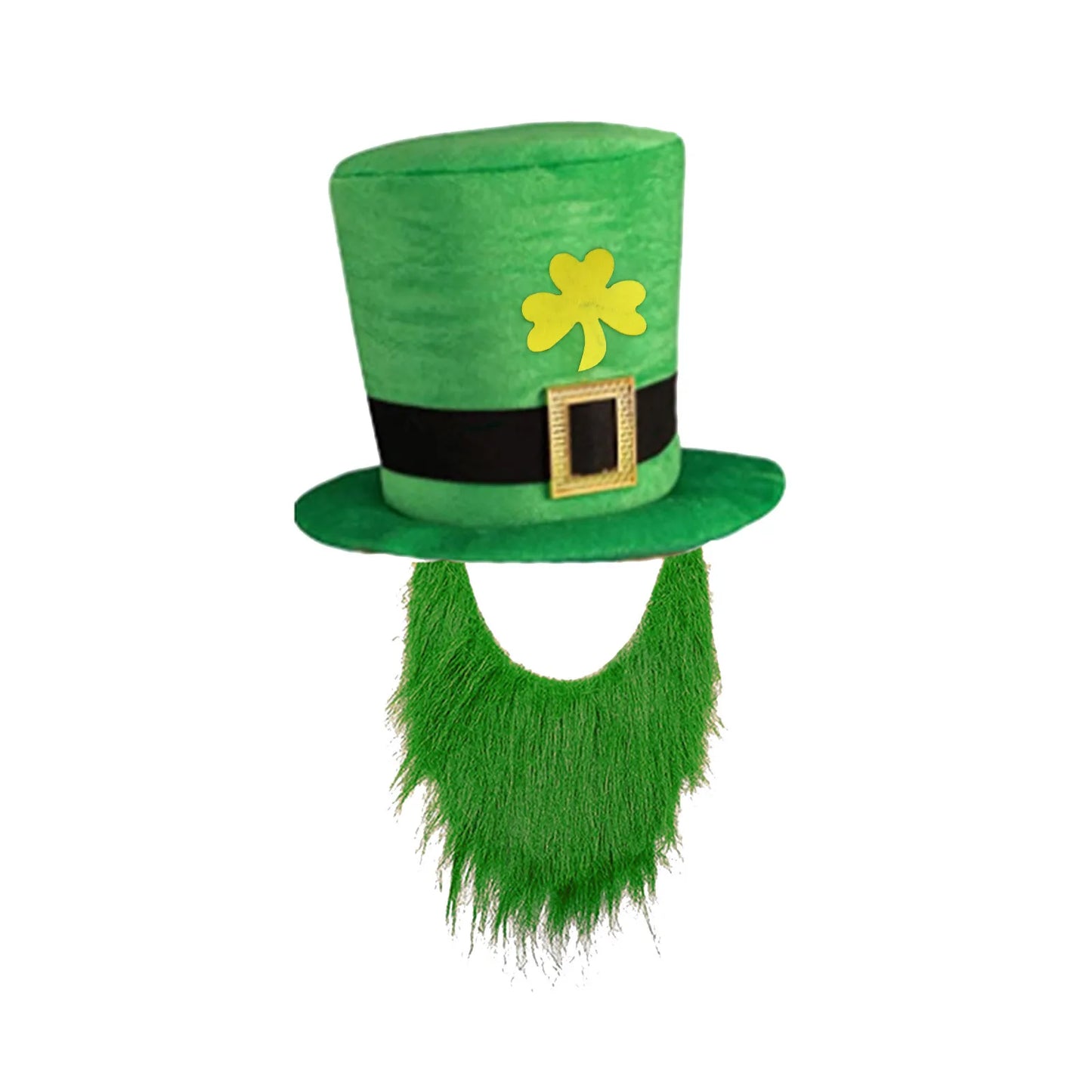 Green Leprechaun Stovepipe Hat – St. Patrick's Day Irish Top Hat