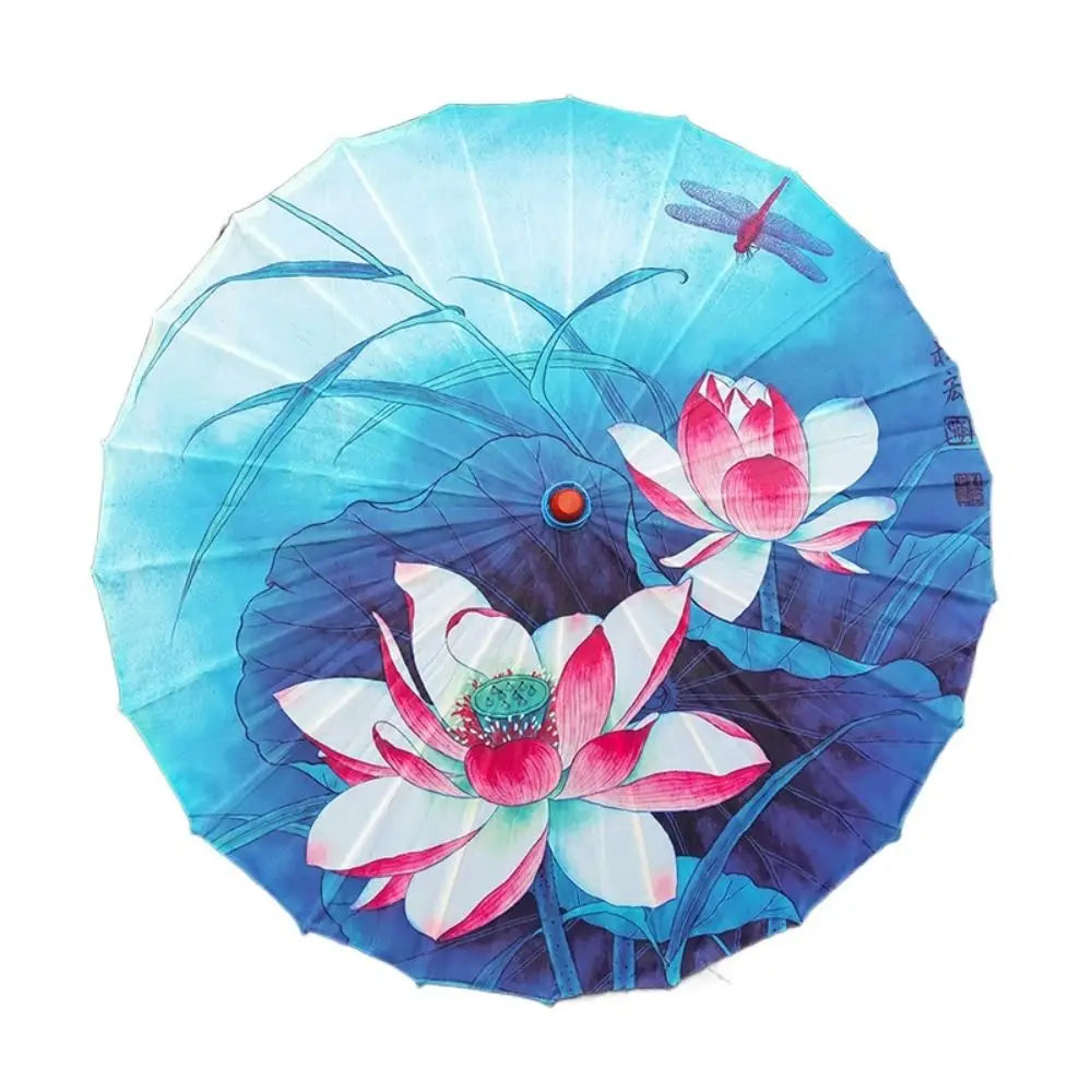 Handmade Chinese Silk Parasol | Decorative Dance Umbrella