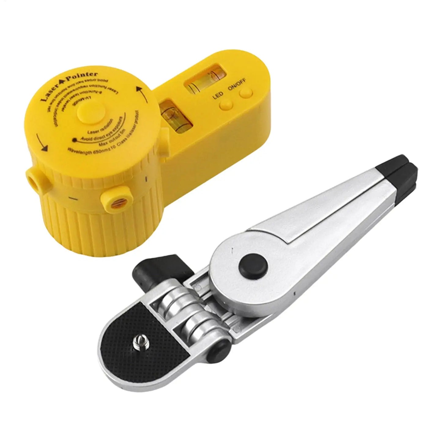 5-Line Laser Level with Foldable Tripod | Auto Self-Leveling