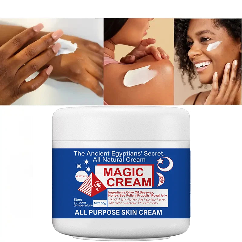 YUITIKUE Magic Face Cream – Moisturizing & Brightening | 60g Face Moisturizer Cream Peaceful Pleasures Health and Wellness