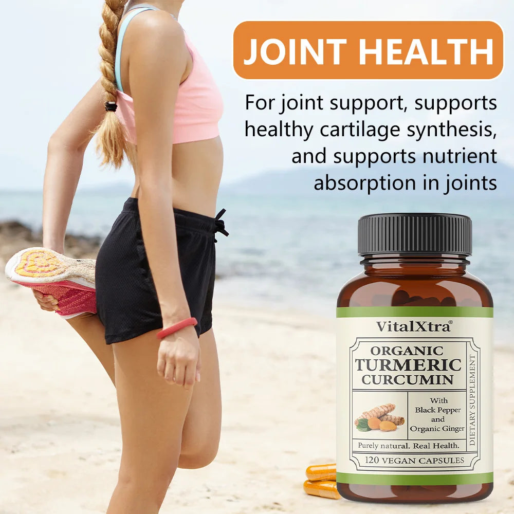 Turmeric Curcumin with Black Pepper,with 95% Curcuminoids,Extra Strength Turmeric,Enhanced Absorption,Joint Support Supplement Peaceful Pleasures Health and Wellness