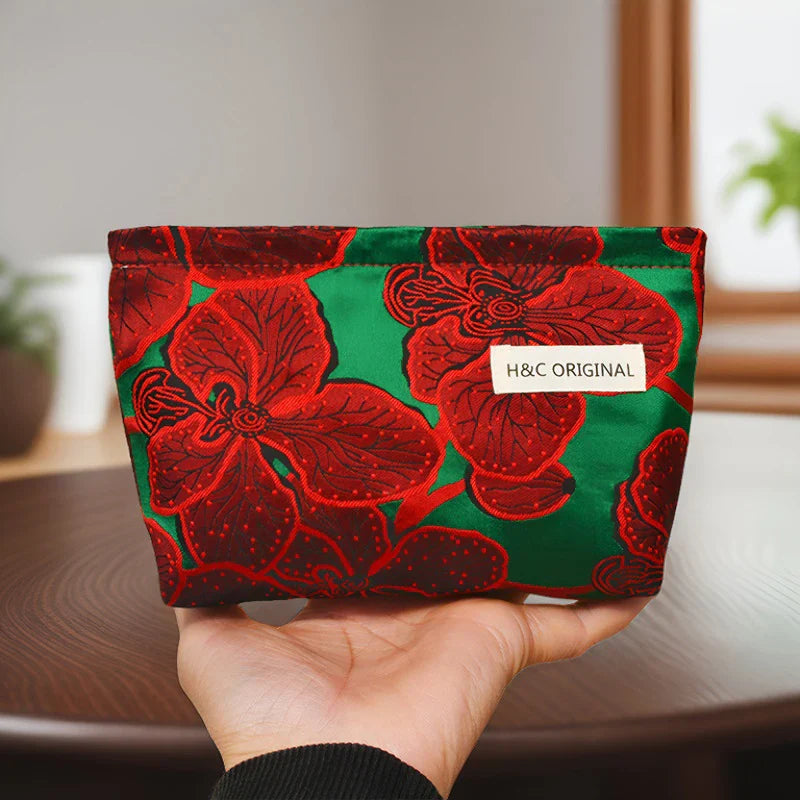 Women's Large Travel Cosmetic Bag – Silicone Toiletry Organizer
