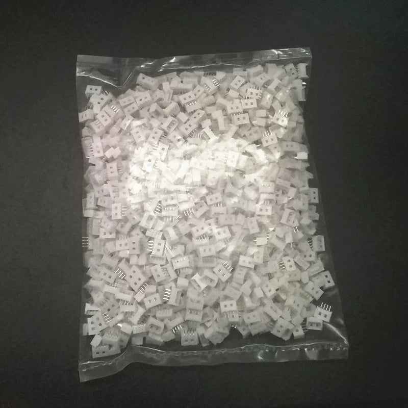 1000pcs Micor JST Connector 1.25MM Pitch Pin Header 2P/3P/4P/5P/6P/7P/8P/9P/10P Straight Needle FOR PCB BOARD 1.25 Peaceful Pleasures Health and Wellness