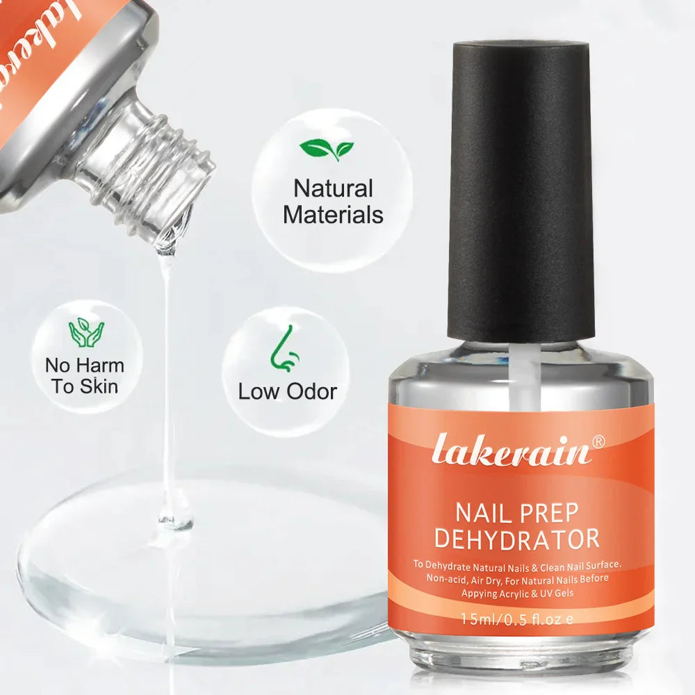 2-Piece Nail Primer & Prep Dehydrator Set – 15ml Fast Dry