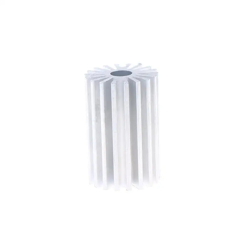 High Quality 20mm 1W 3W Silver Aluminum Profile Radiator High-power Aluminum Led Radiator Led Light Heatsink 30mm Height Peaceful Pleasures Health and Wellness