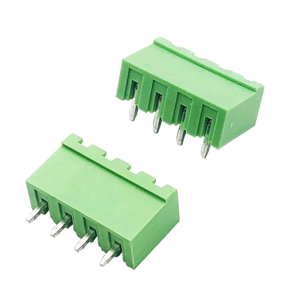 10PCS 5.08mm Plug-in PCB Wiring Terminal Closed End Straight / Curved Soldering Board Needle Holder Peaceful Pleasures Health and Wellness
