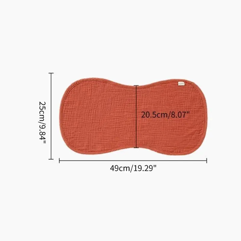 Baby Soft Cotton Gauze Burp Cloth – Absorbent & Unisex, 0–6M