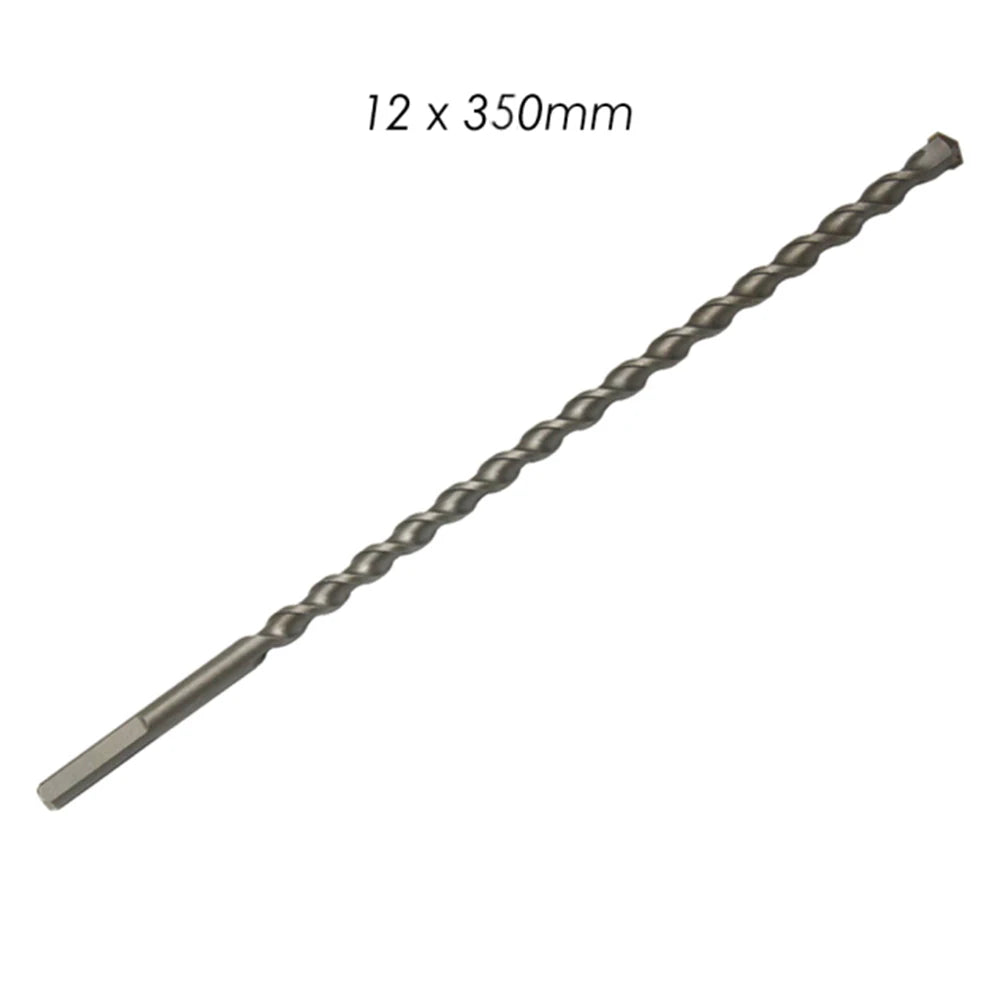 Long Masonry Concrete Impact Drill Bit Triangle Shank 6- Alloy T-wist