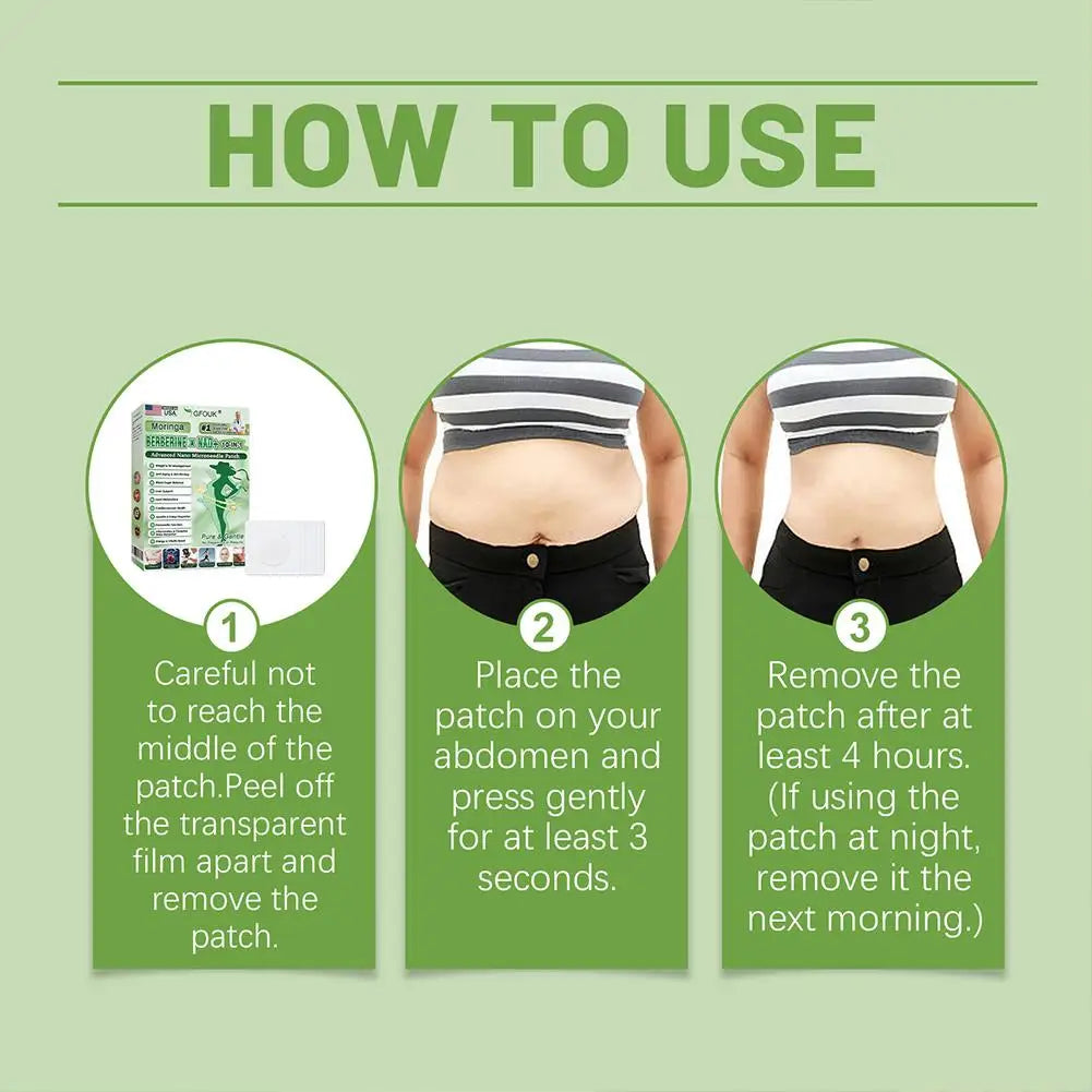 Nano Microneedle Skin Patch | Moringa Firming & Moisturizing 7pc