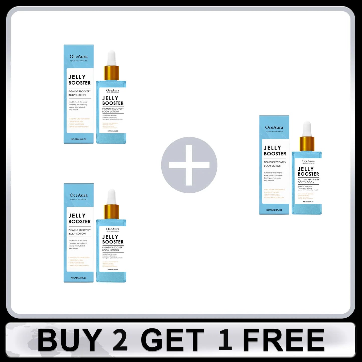OceAura Niacinamide Serum Jelly Booster – Brightening 90ml