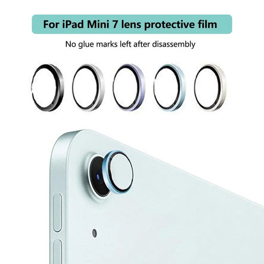 Metal Camera Lens Protector for Apple iPad Mini 7 | Tempered Glass Tablet Lens Protector Oasis Select