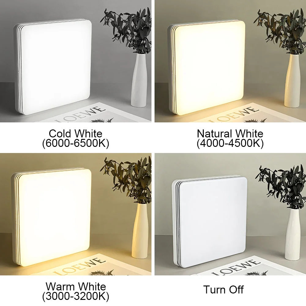 30CM Square LED Panel Ceiling Light 18W–48W Warm/Cool White