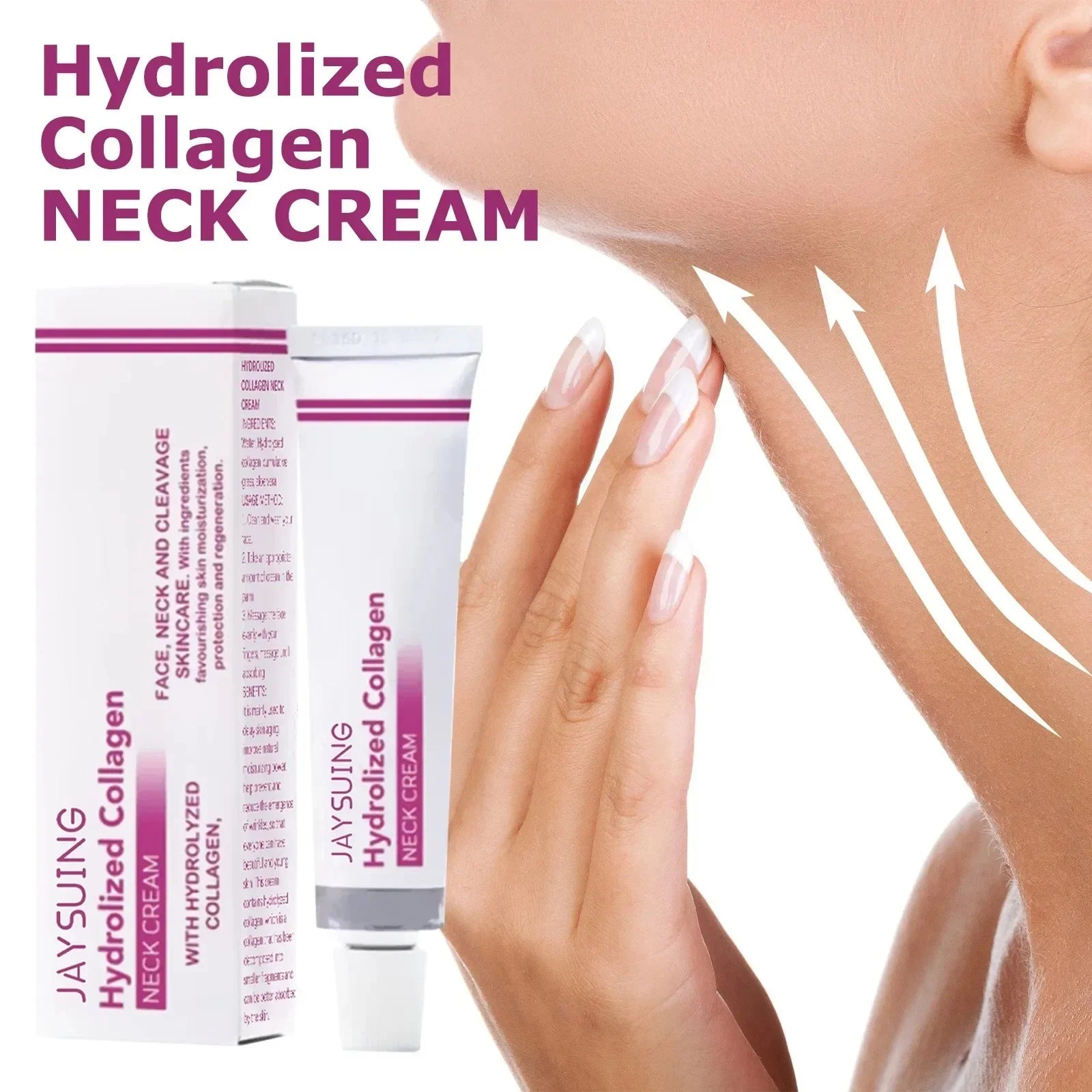 Collagen Neck Cream – Firming, Lifting & Fine Line Reducer Peaceful Pleasures Health and Wellness