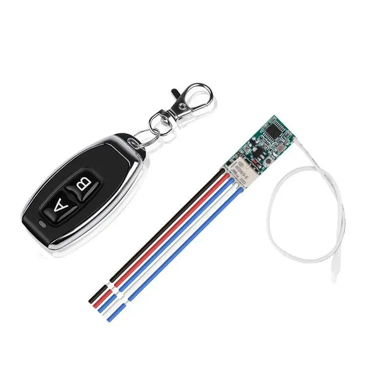 1Set 433mhz DC 3V 6V 12V 24V Mini Relay Wireless RF Remote Control Switch LED Lamp Controller Micro Receiver Transmitter Peaceful Pleasures Health and Wellness A1 0