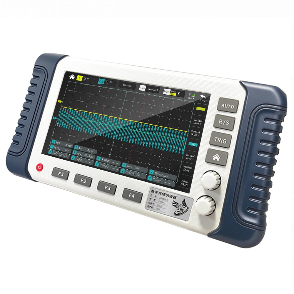 JD-6855B 3-in-1 Handheld Oscilloscope Multimeter DDS Signal Generator Dual Channel 100MHz 1GSa/s Sampling Rate Peaceful Pleasures Health and Wellness