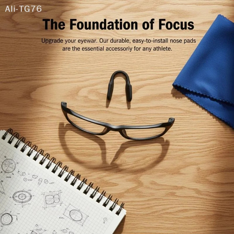 Adjustable Silicone Nose Bridge Pads for Sunglasses | Non-Slip